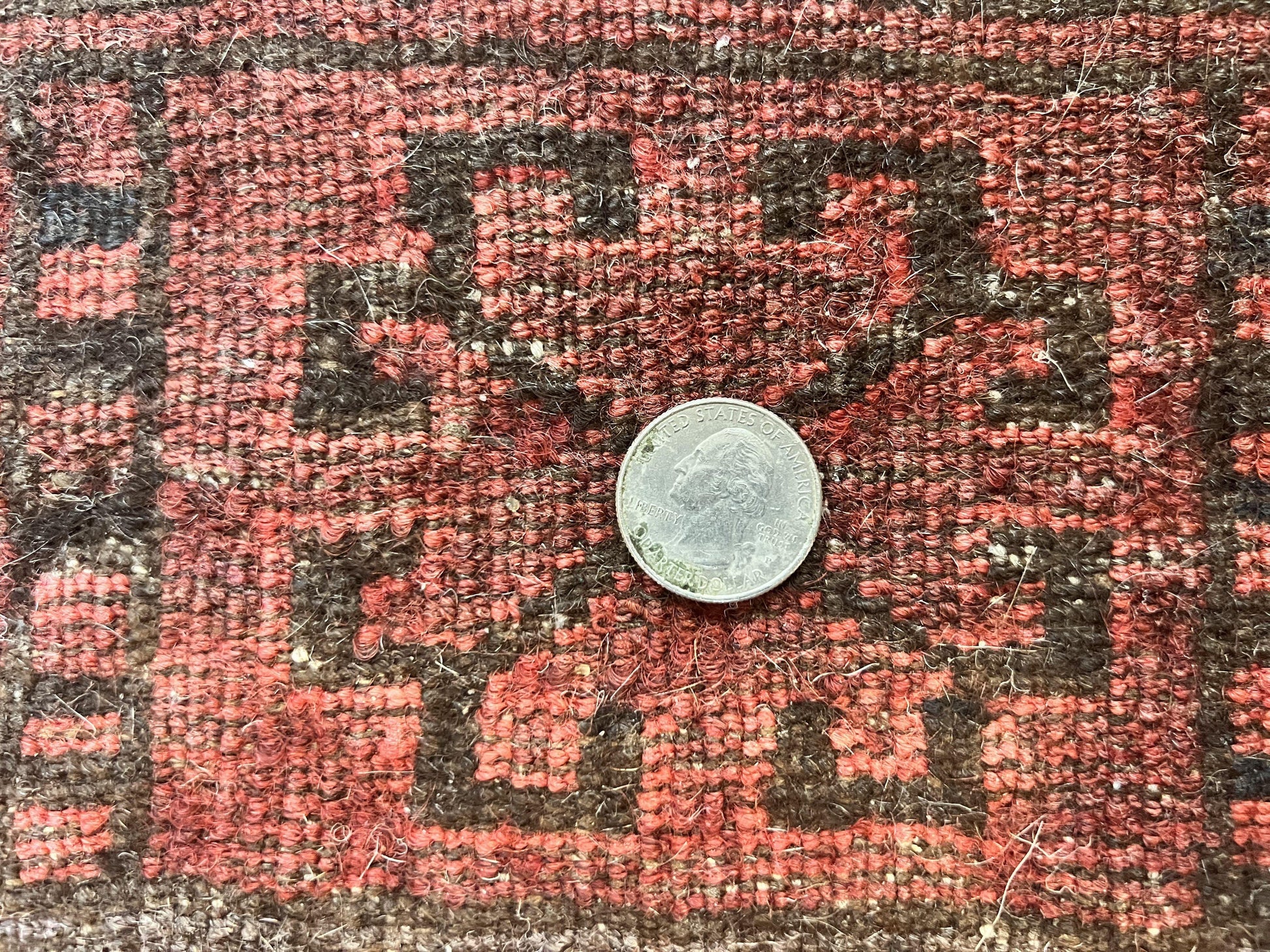 Afghan Rug 3x6, Semi Antique Vintage Oriental Carpet, Wool Handmade Red Rug, Tribal Rug, Afghan Beshir Rug - Nuvé