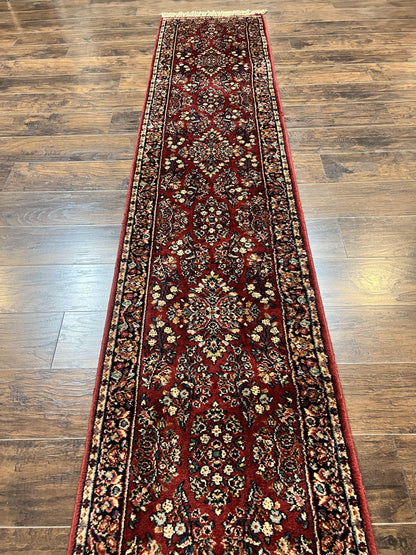 Antique Karastan Runner Rug 2x12, Karastan Sarouk #785, Original Collection, 700 Series, 2 x 12 Runner for Hallway, Wool Karastan Rug, Rare - Nuvé