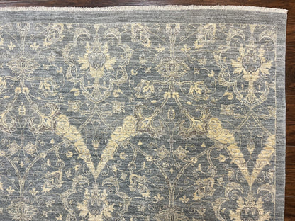 Contemporary Pakistani Rug 5 x 6.6, Handmade Floral Wool Rug, Spanish Pattern - Nuvé