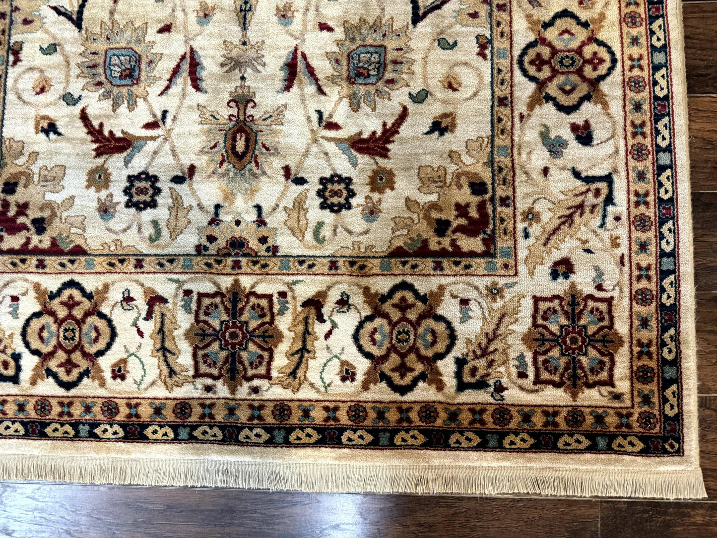 Karastan Rug 5.9 x 8.6, Karastan Traditions Amritsar Pattern Design 510, New Zealand Wool, Karastan Area Rug - Nuvé