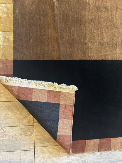 Beautifull Hand Knotted Abstract Area Rug 6’ x 9’ - Nuvé