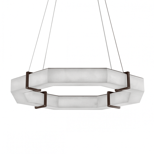 Belos Alabaster Chandelier - Nuvé