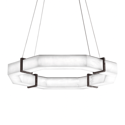 Belos Alabaster Chandelier - Nuvé