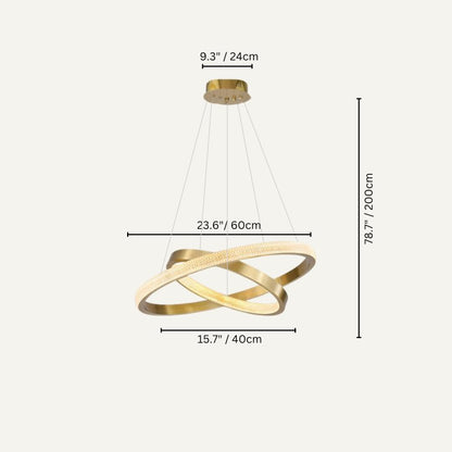 Beorht Round Chandelier - Nuvé
