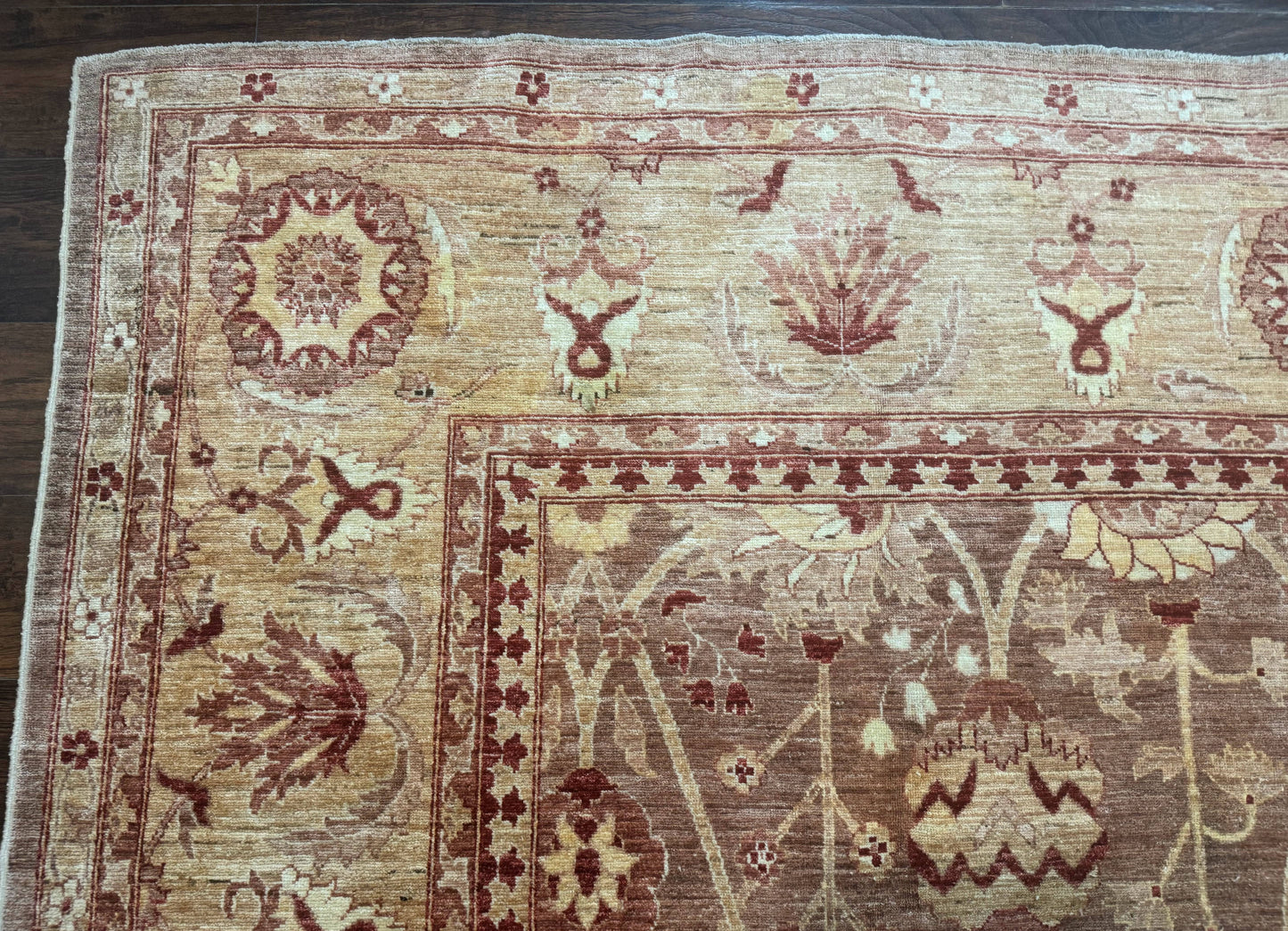 Pakistani Rug 10x14, Large Peshawar Chobi Carpet - Nuvé