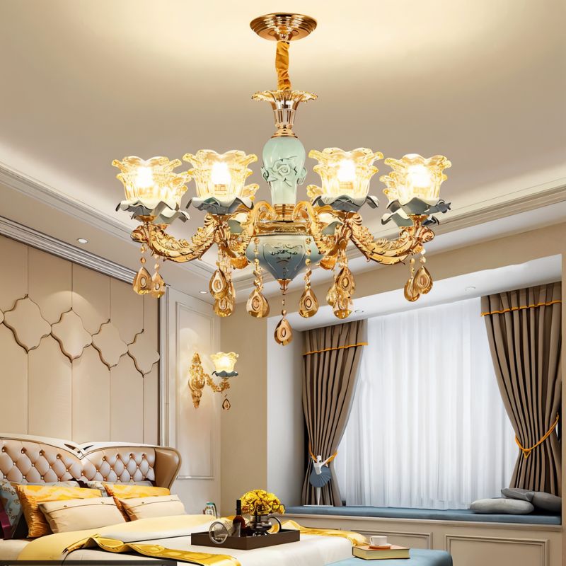 Blanche Chandelier - Blue - Nuvé