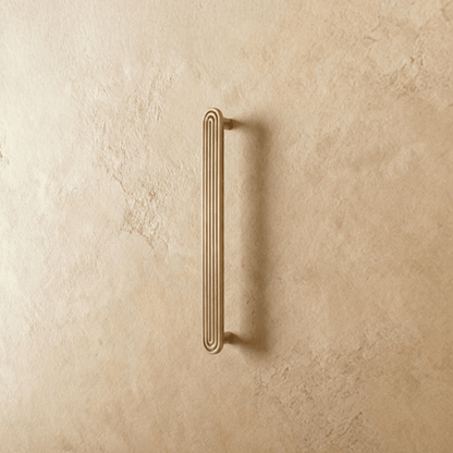 Residence Supply Blaris Knob and Pull Bar for cabinets, featuring sleek metal hardware for home and garden cabinet upgrades.