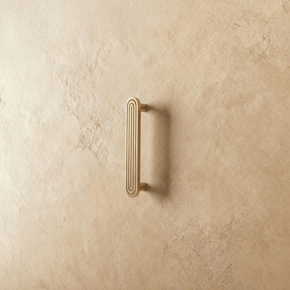 Residence Supply Blaris knob and pull bar set for cabinets, featuring sleek hardware design for home and garden decor.