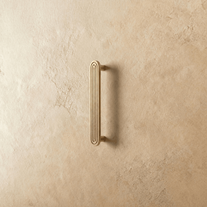 Residence Supply Blaris knob and pull bar set for cabinets, in a sleek metal finish for home and garden hardware.