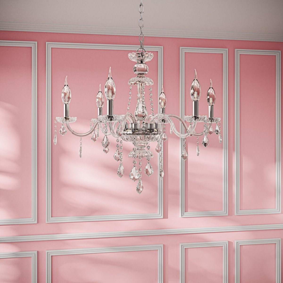 Brigitte Chandelier - Champagne Silver - Nuvé