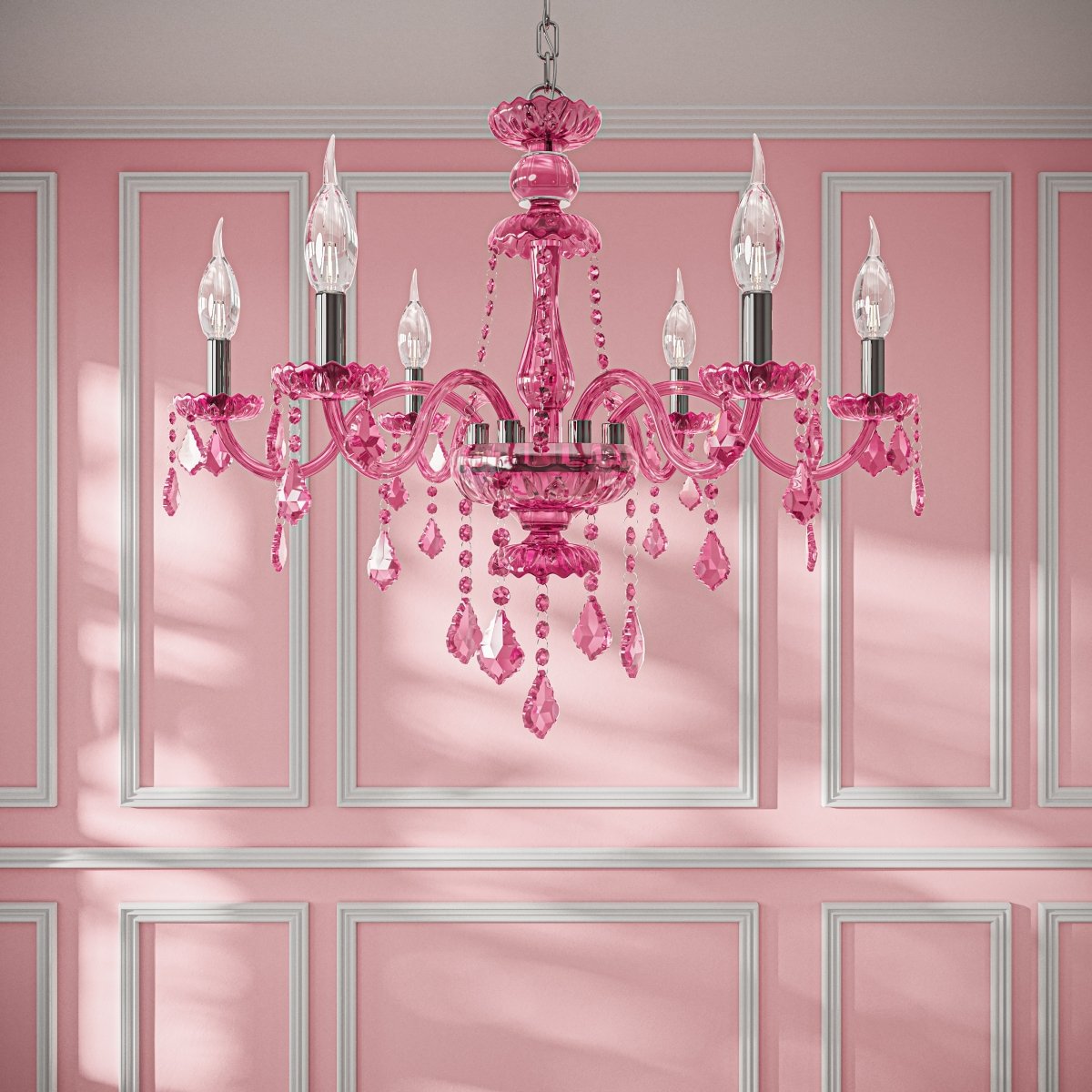 Brigitte Chandelier - Pink - Nuvé