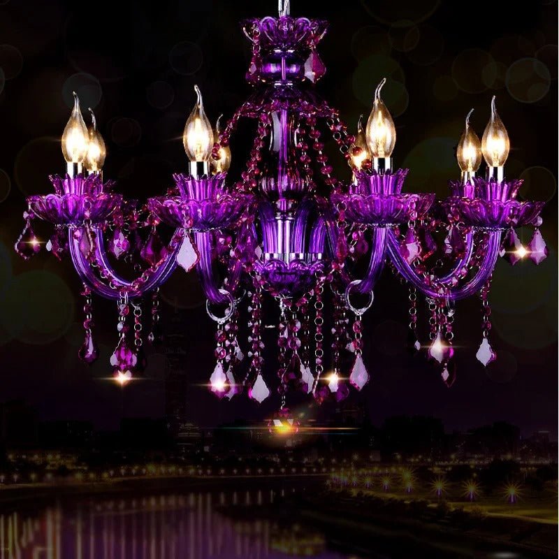 Brigitte Chandelier - Purple - Nuvé