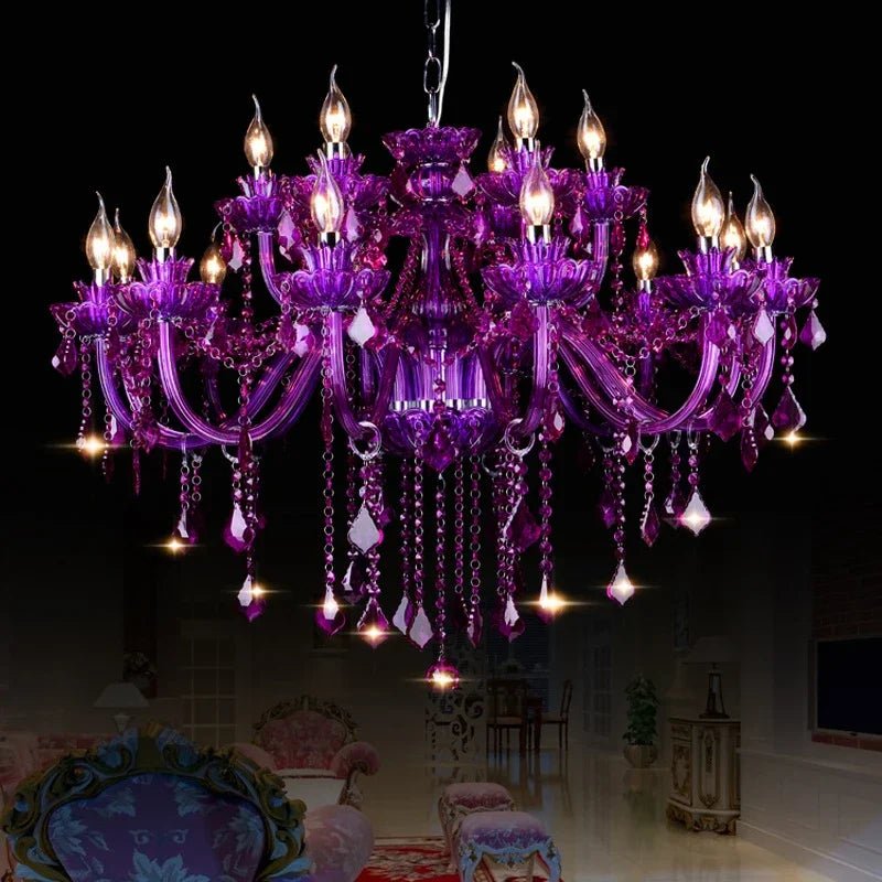 Brigitte Chandelier - Purple - Nuvé
