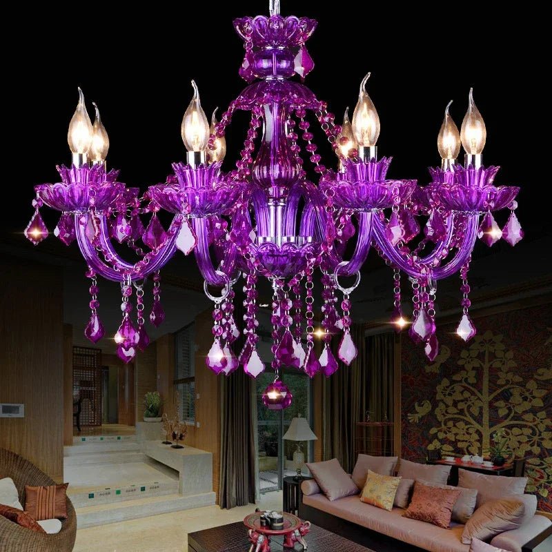 Brigitte Chandelier - Purple - Nuvé