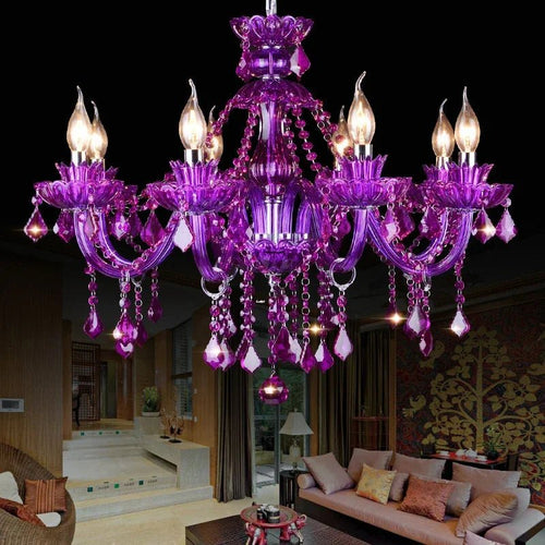 Brigitte Chandelier - Purple - Nuvé