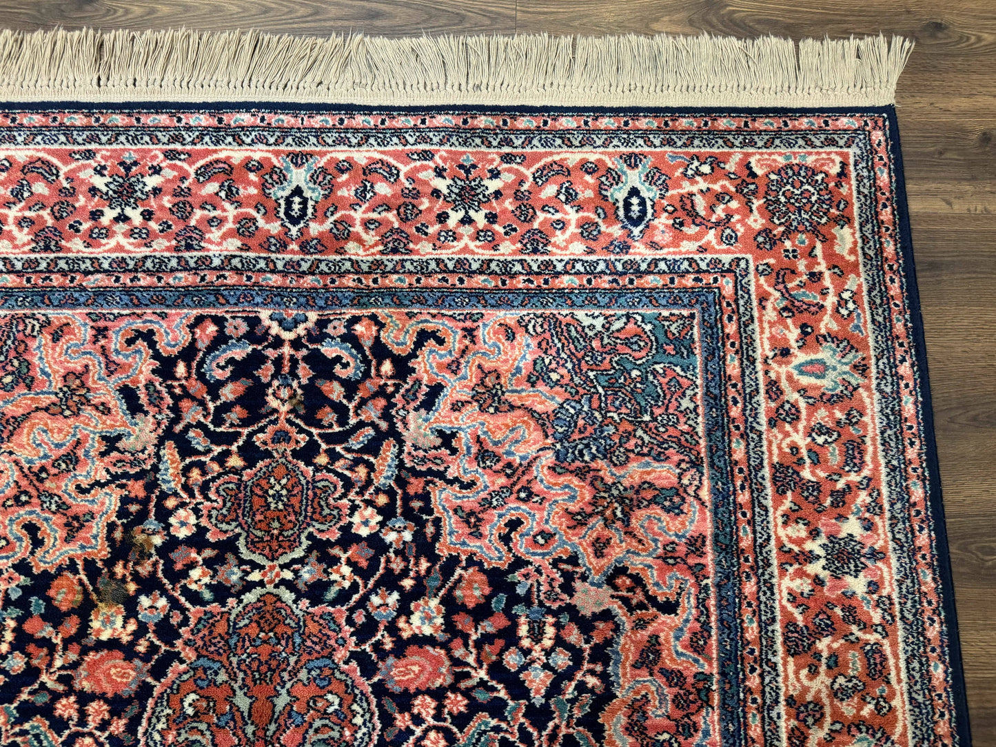 Karastan Rug 5.9 x 9, Kashan Medallion #741, Original Collection 700 Series, Discontinued, Wool Pile - Nuvé