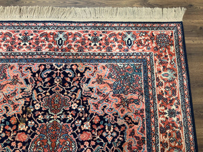 Karastan Rug 5.9 x 9, Kashan Medallion #741, Original Collection 700 Series, Discontinued, Wool Pile - Nuvé