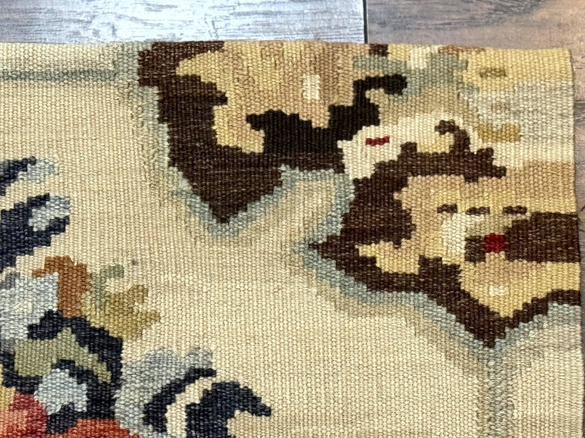 Antique Bessarabian Flatweave Kilim Rug 2x3, Sampler Rug 2 x 3 ft, Small Flatweave, Wool Handmade - Nuvé