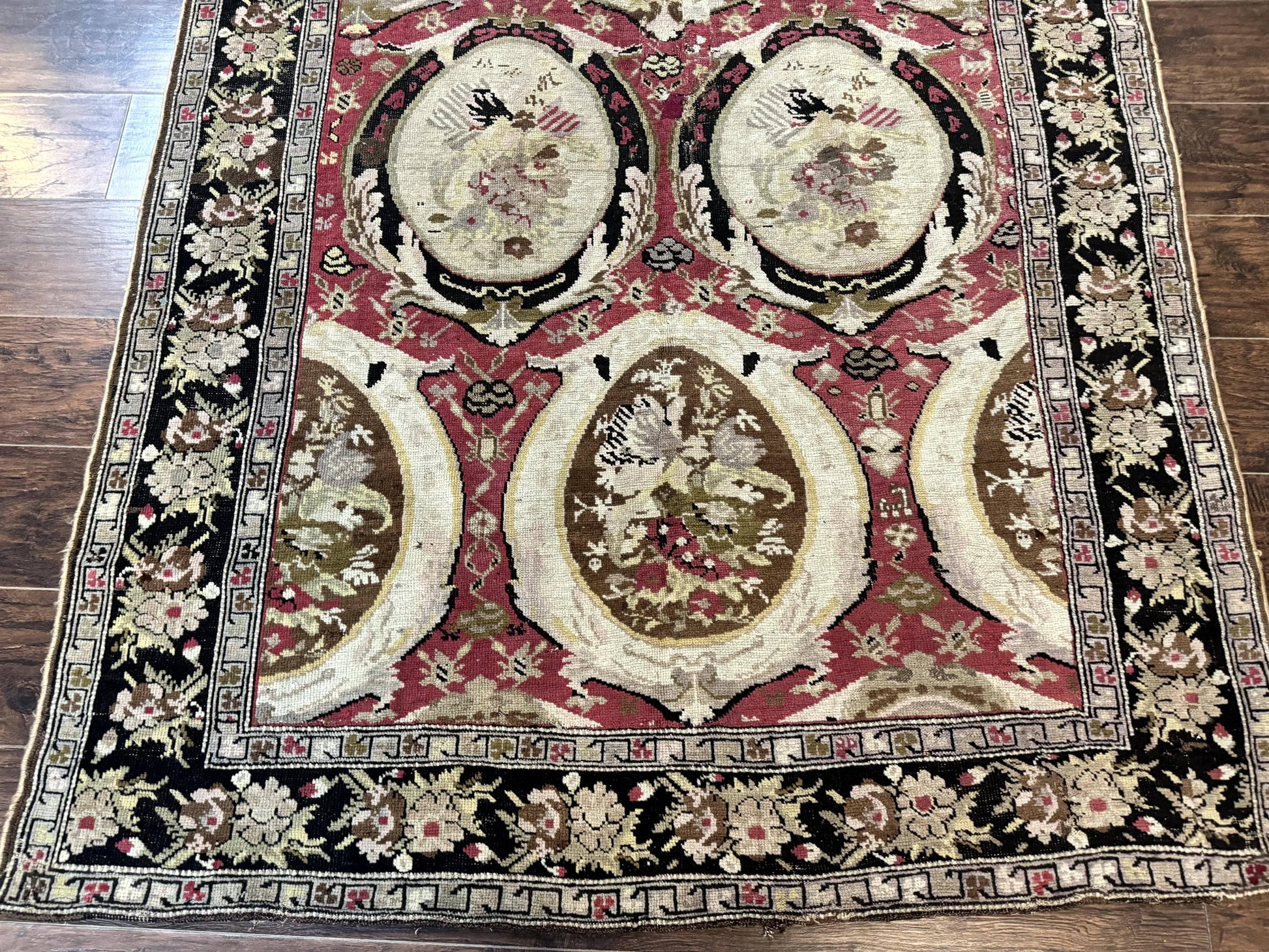 Antique Caucasian Karabakh Rug 5x10 - Nuvé