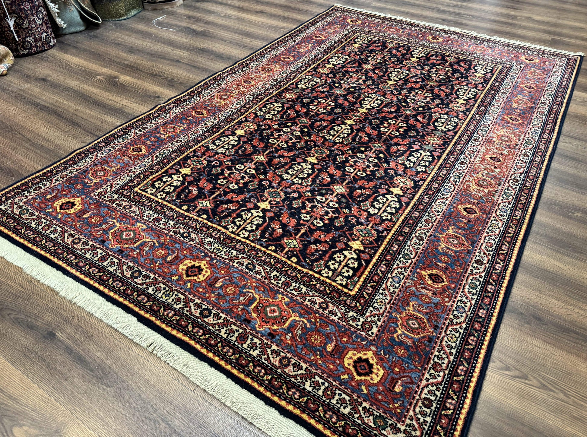 Karastan Rug 6x9 Williamsburg Collection Carters Grove #554 Wool Carpet - Nuvé