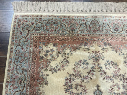 Karastan Rug 4x6, Pastel Ivory Kirman Rug #784, Wool Karastan Carpet, Original 700 Series, Vintage Karastan Area Rug, Discontinued - Nuvé
