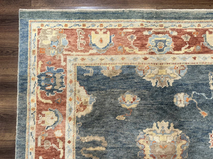 Turkish Oushak Rug 6x9, Sultanabad Carpet, Medium Size Oriental Rug - Nuvé