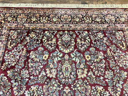 Karastan Rug 9x12 Red Sarouk #785, Wool Karastan Carpet, Discontinued Vintage, Original 700 Series, Karastan Area Rug - Nuvé