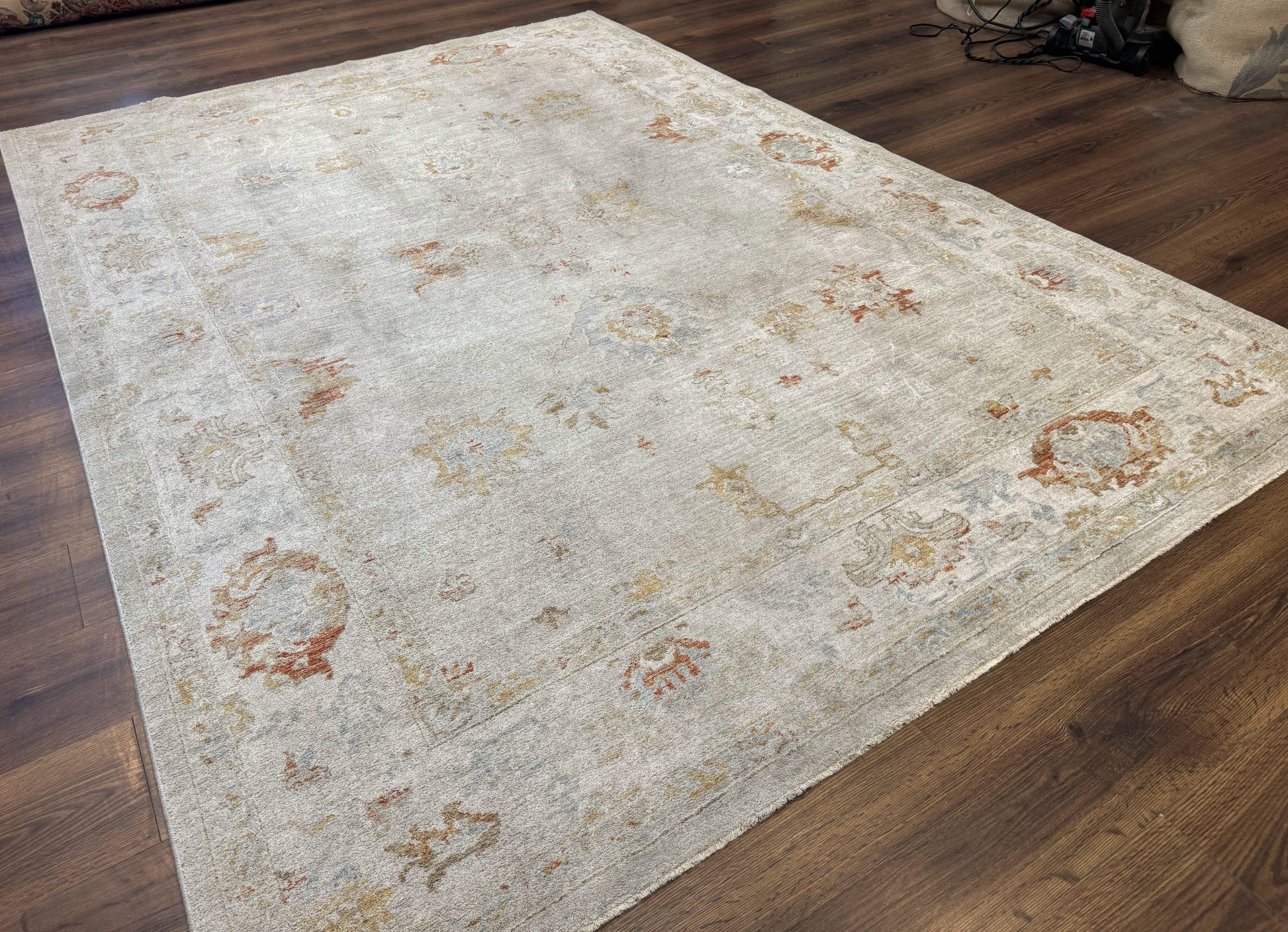 Modern Turkish Oushak Rug 7x9, Netural Colors - Nuvé