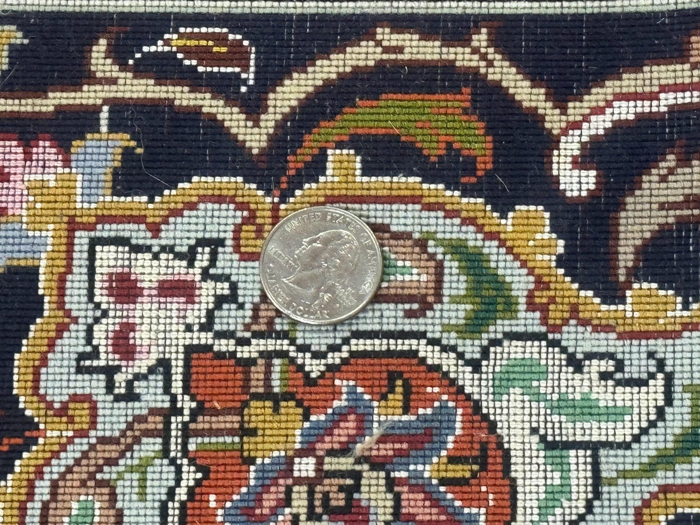 Persian Tabriz Rug 10x13 – Floral Medallion & Birds, Wool & Silk, 330 KPSI - Nuvé