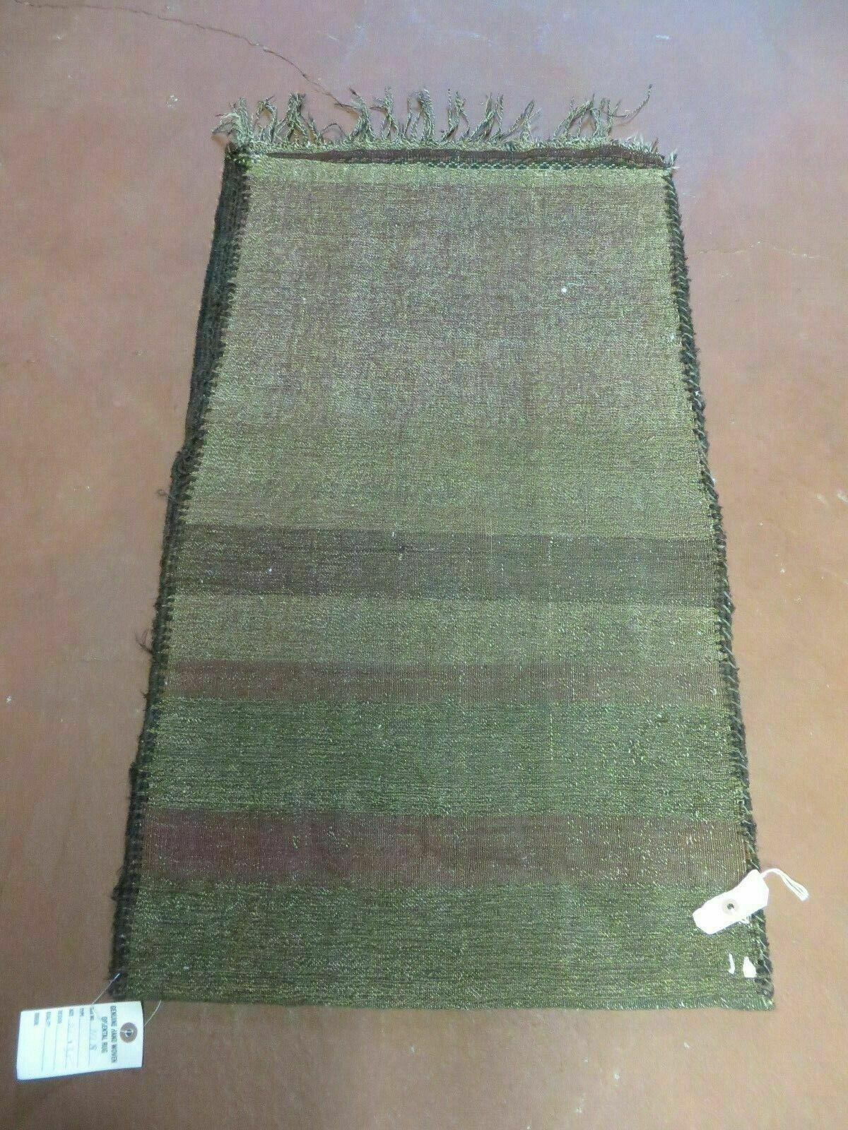 2' X 3' Antique Handmade Pakistani Bokhara Turkoman Balouchi Wool Rug Mat Nice - Nuvé