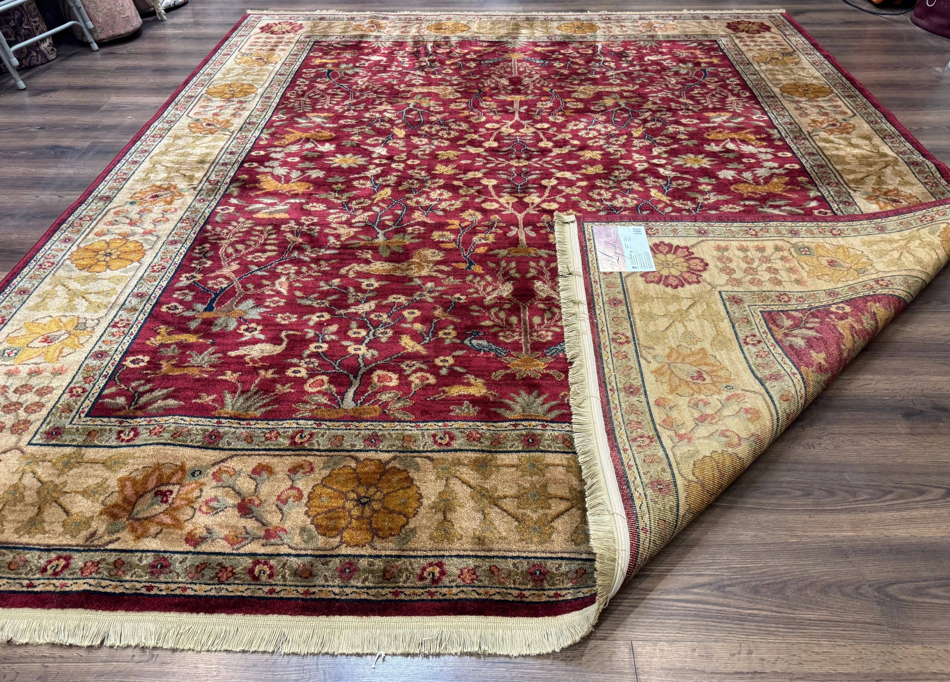 Karastan Rug 8.8 x 10, Antique Legends Emperor's Hunt 2200-204, Wool Vintage Discontinued Karastan - Nuvé