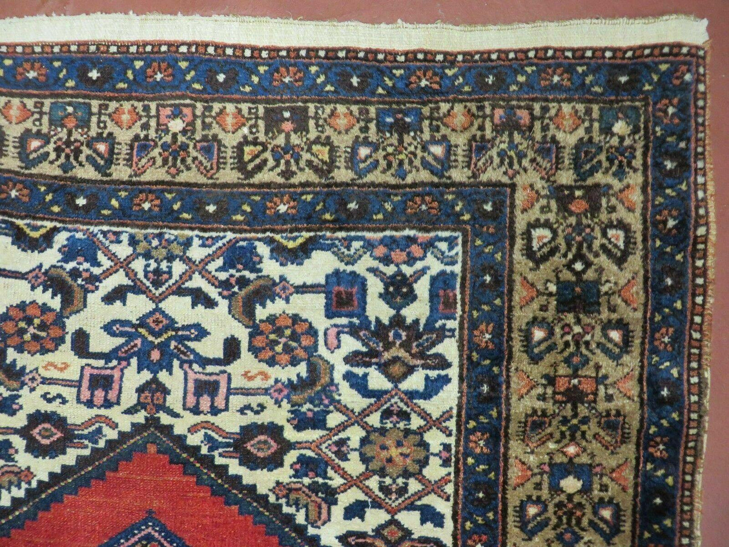 4' X 6' Antique Handmade Turkish Wool Rug Nice - Nuvé