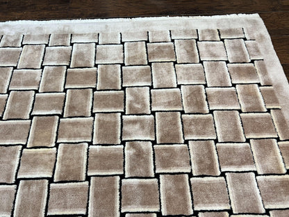 Tibetan Rug 9x12, Handmade, Wool, Modern Design - Nuvé