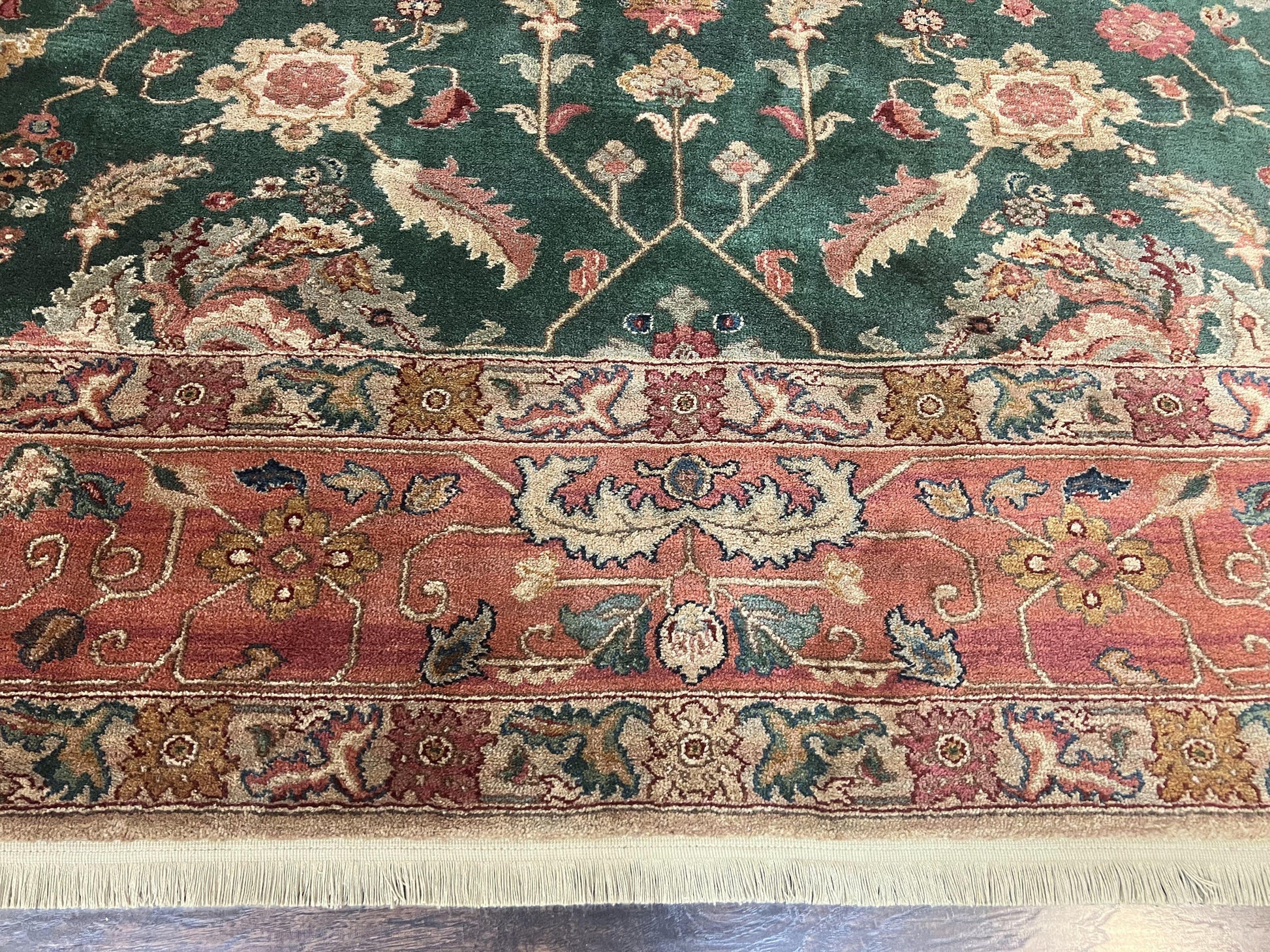 Karastan Rug 8.8 x 10 Samovar Teawash Agra #900-905, Vintage Wool Karastan Area Rug - Nuvé
