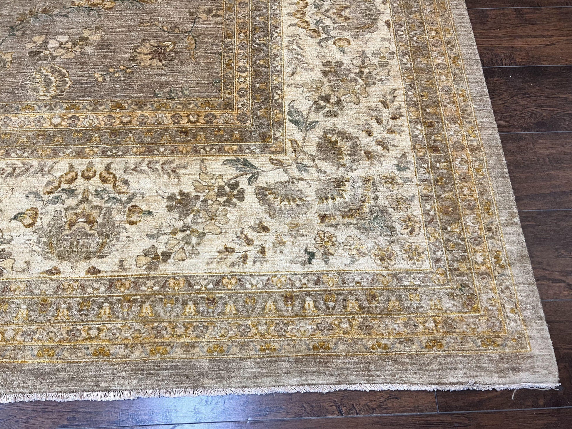 Pak Persian Rug 12x15, Wool Hand Knotted Oriental Floral Carpet, Signed by Master Weaver, 12x15 Large Palace Size Rug - Nuvé