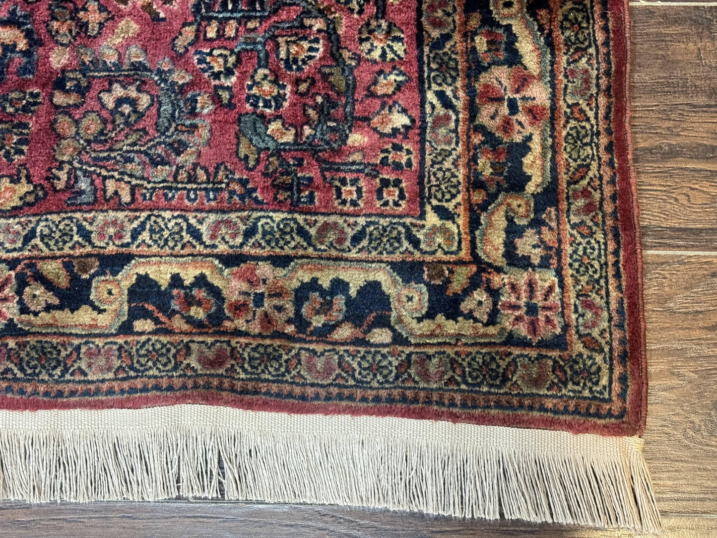 Persian Sarouk Rug 3x5, Antique Persian Carpet - Nuvé