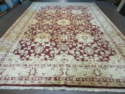 10' X 15' Hand Made Pakistan Wool on Cotton Rug Peshawar # 200A - Nuvé