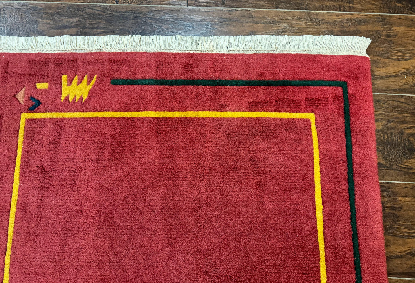 Indo Persian Gabbeh Rug 3x5, Red - Nuvé