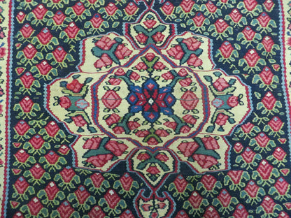 4' X 6' Vintage Handmade Turkish Flat weave Rug Tribal - Nuvé