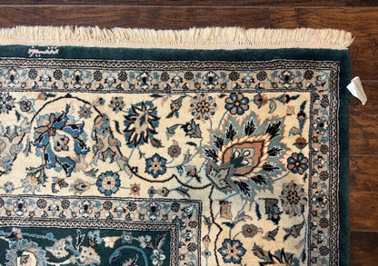 Pak Persian Rug 9x12, Dark Green, Floral Allover - Nuvé