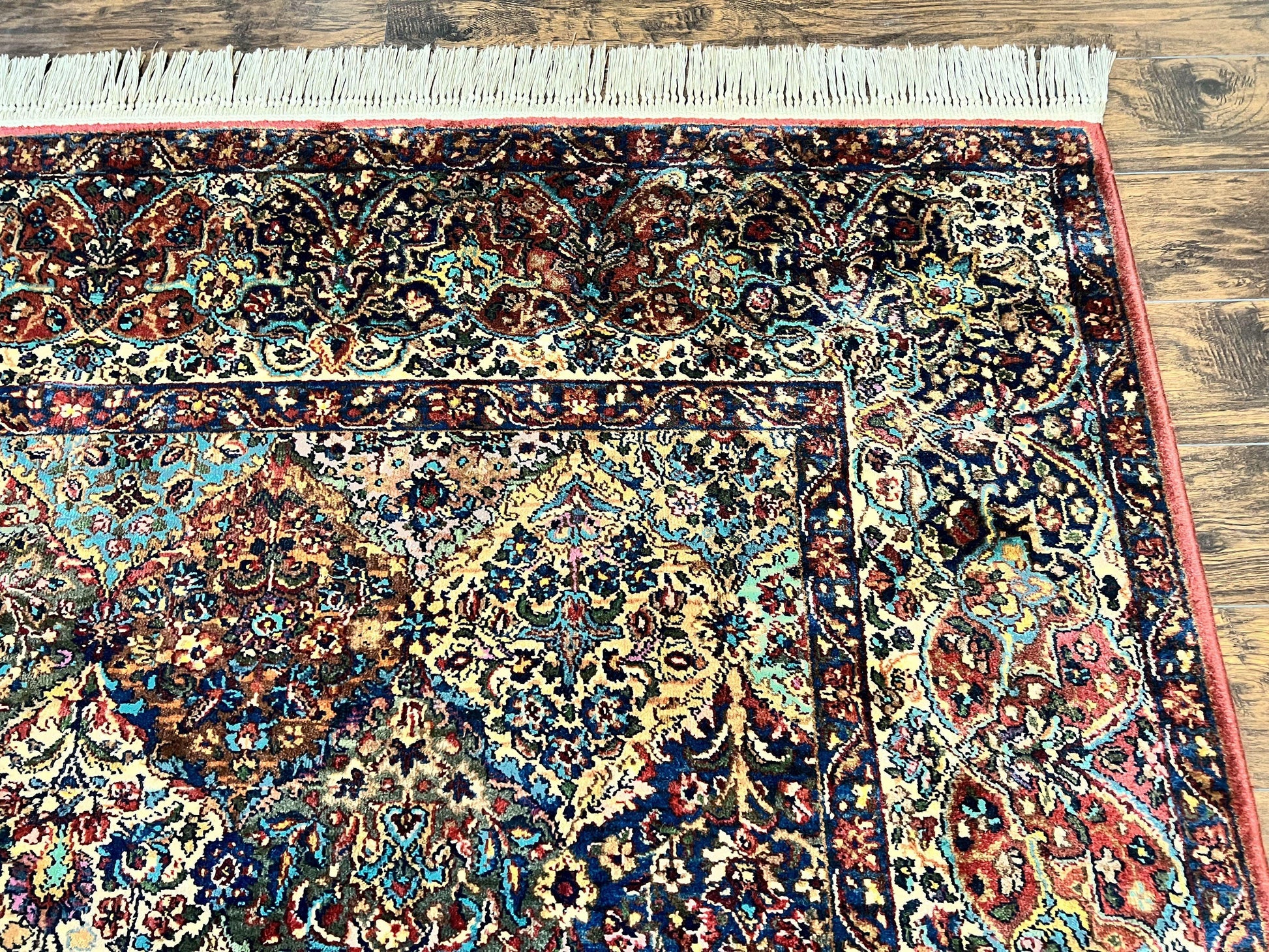 Karastan Multicolor Panel Kirman Rug #717, Wool Karastan Rug 12 x 16, Extra Large Karastan Area Rug, Original Karastan Collection 700 Series - Nuvé