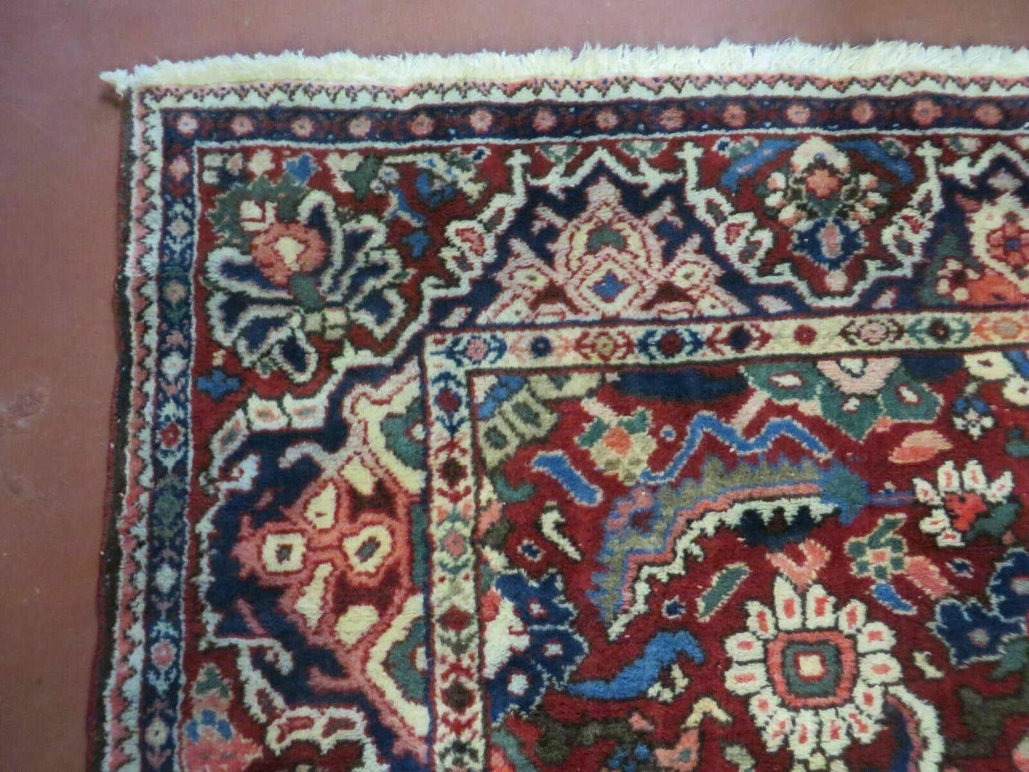 5' X 9' Antique Handmade Turkish Wool Veg Dyes Rug Nice # 107 - Nuvé