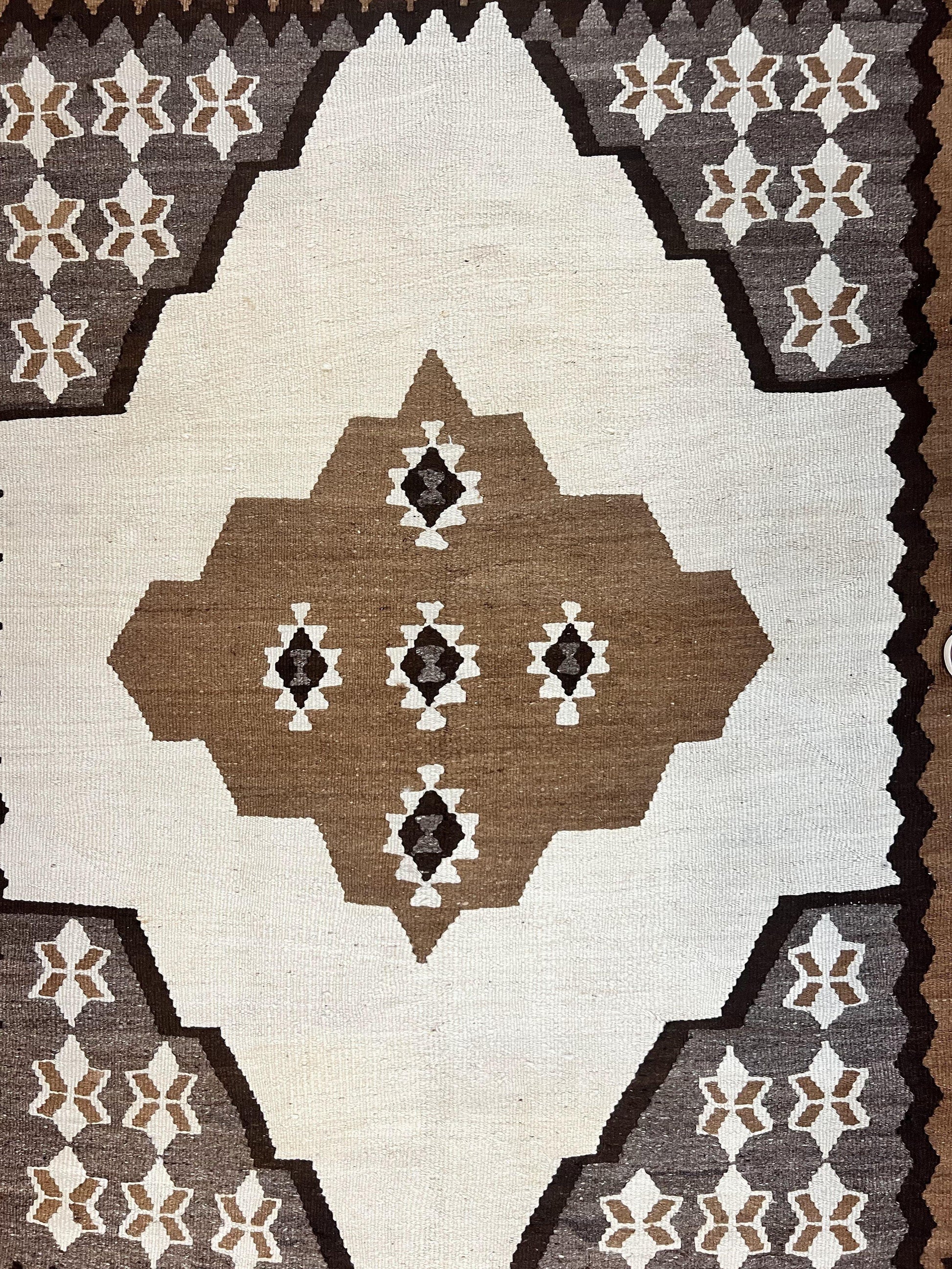 Antique Persian Fars Kilim Rug 8x11, Wool, Boho Tribal Persian Shiraz Flatweave Carpet, Semi Open Field, Geometric, Handmade, Vintage Semi Antique - Nuvé