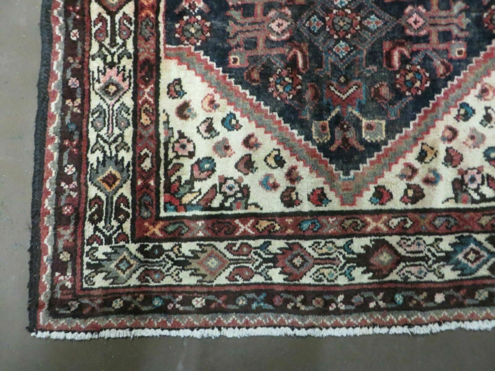 3' 6" X 10' 3" Antique Handmade Turkish Wool Runner Rug - Nuvé