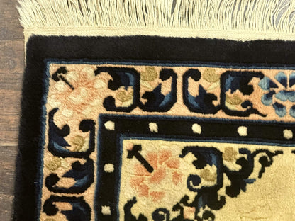 Chinese Peking Rug 2x3, Small Chinese Wool Carpet - Nuvé