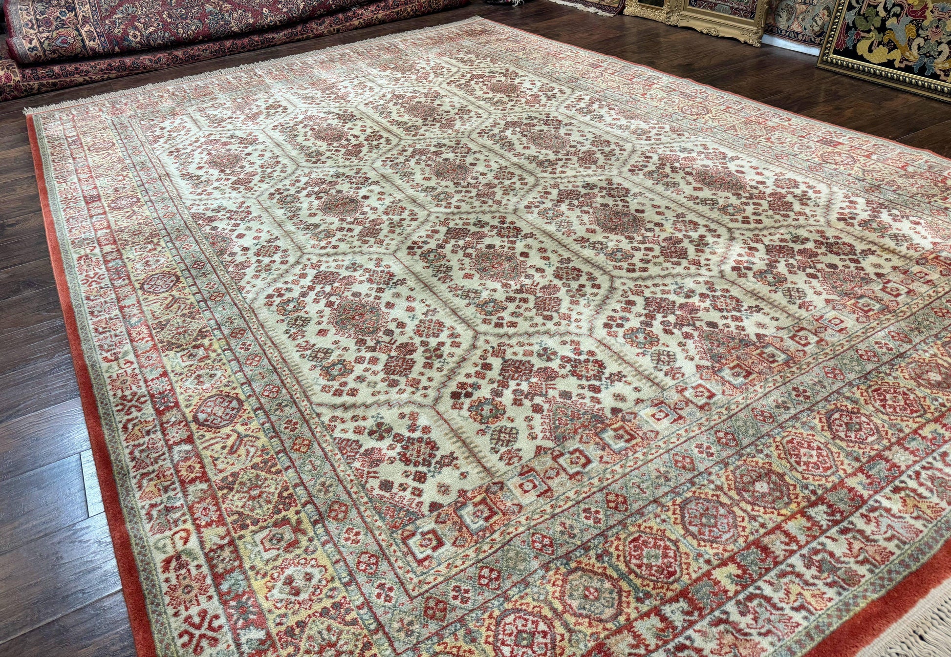 Karastan Rug 8.8 x 12 Marble Agra #725, Vintage Wool Pile Karastan Rug, Original 700 Series, Discontinued Rare Karastan Carpet - Nuvé