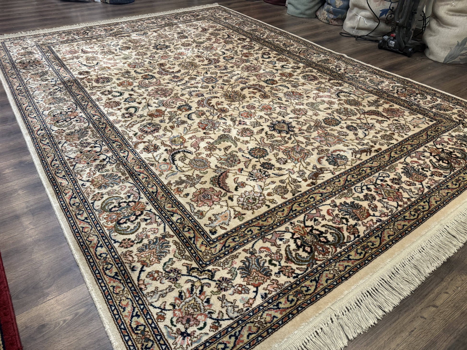 8.8 x 12 Karastan Tabriz Rug #738 Wool Vintage Discontinued Original 700 Series - Nuvé