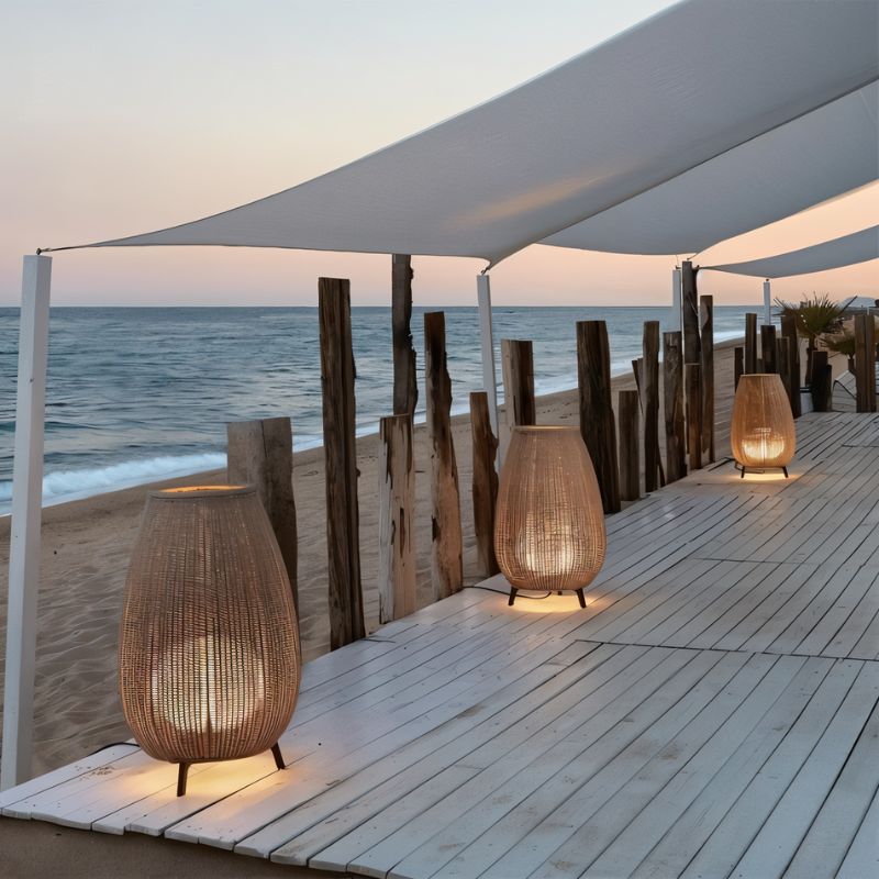 Candice Outdoor Floor Lamp - Nuvé