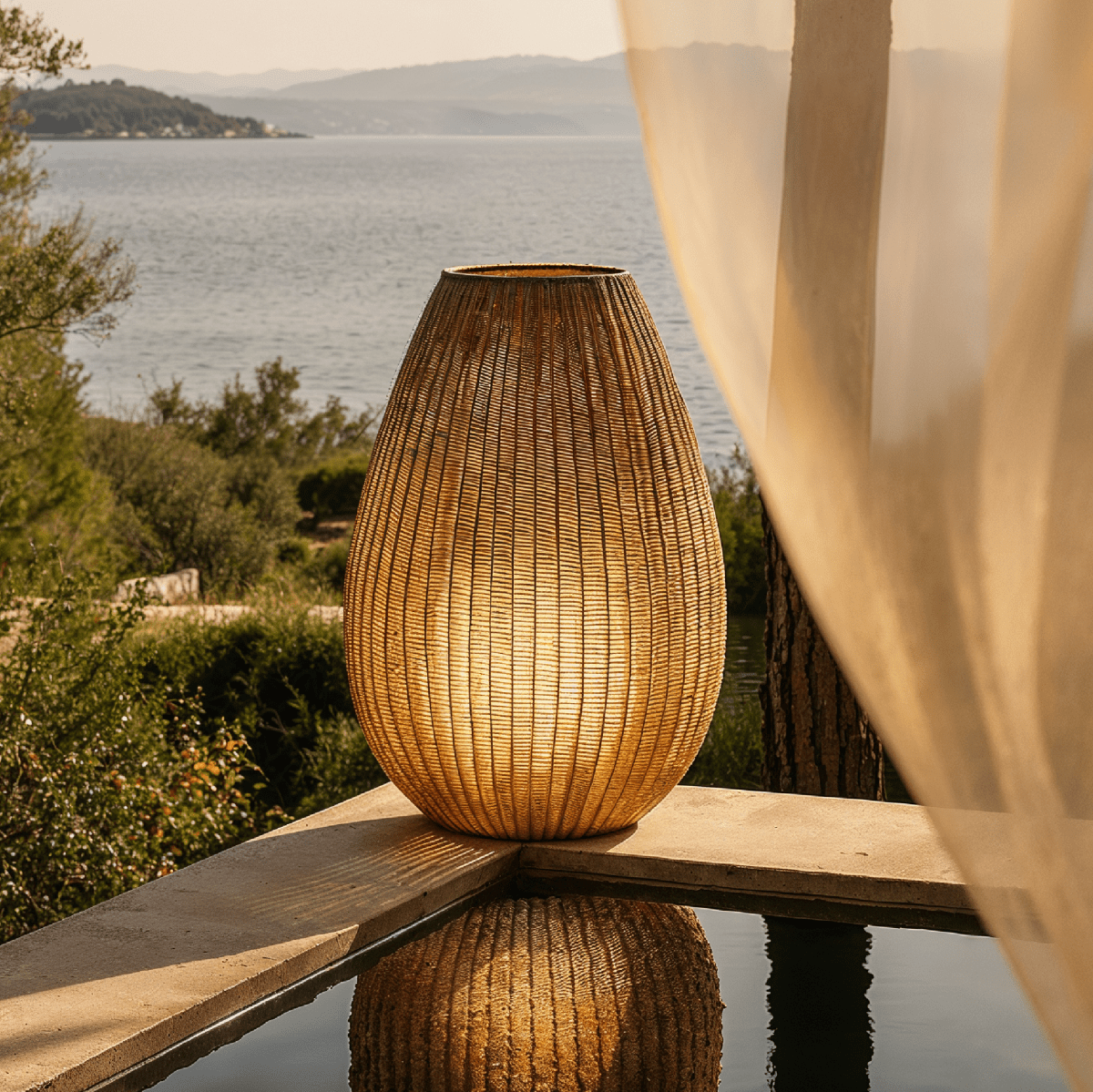Candice Outdoor Floor Lamp - Nuvé