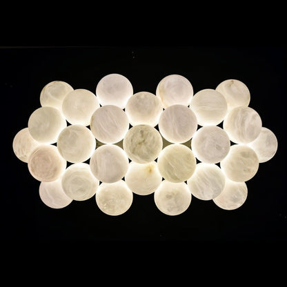Cantus Alabaster Chandelier - Nuvé